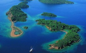 Peaceful, yet bustling Gocek with 12 Islands 