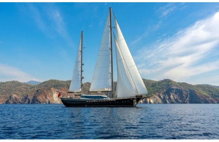 38m Steel Sailing Yacht 